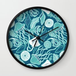 Sea Life Wall Clock