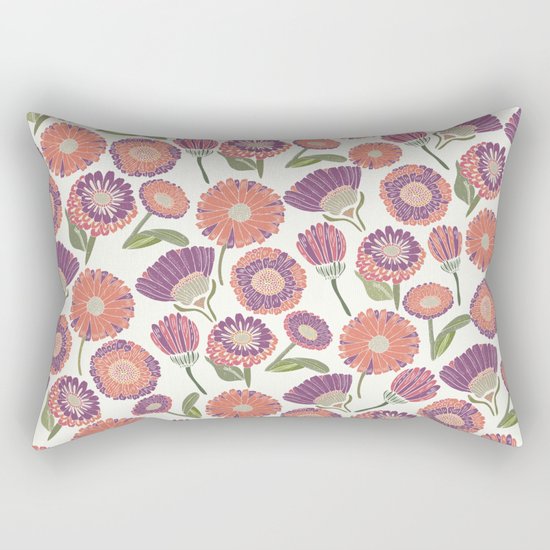 Our Florals Rectangular Pillow