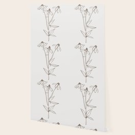 Flower Field Wallpaper For Any Decor Style Society6