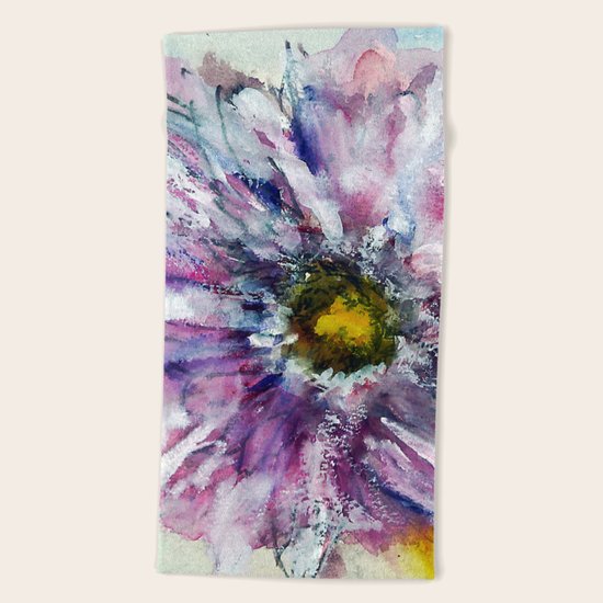Gerbera Beach Towel