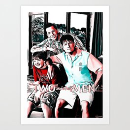 Two And A Half Men 42267791.jpg Art Print