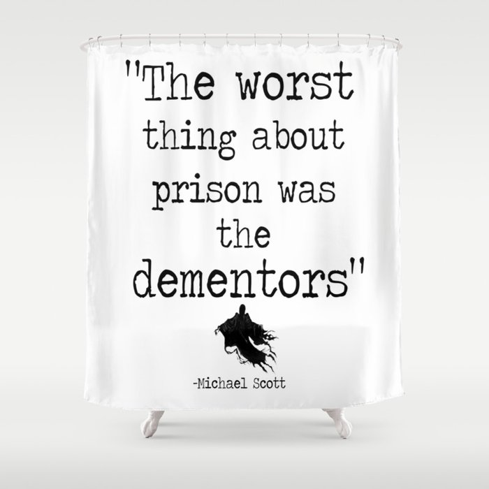 The Office Micheal Scott Prison Dementors Shower Curtain By The Office Micheal Scott Prison Dementors Shower Curtain