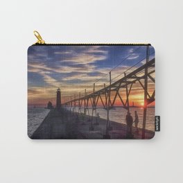 The Pier at Grand Haven, Michigan Carry-All Pouch