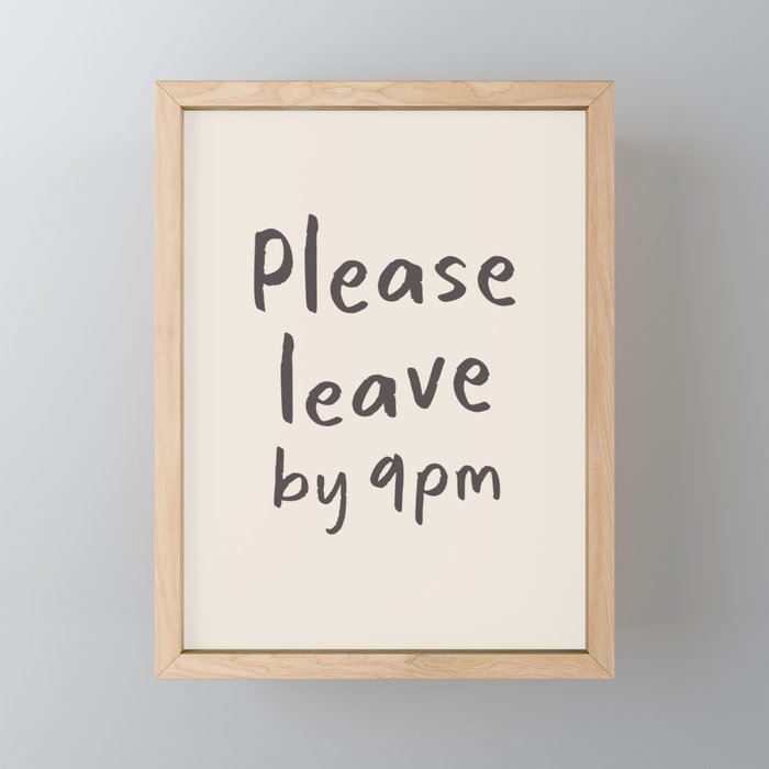 Framed Mini Art Print