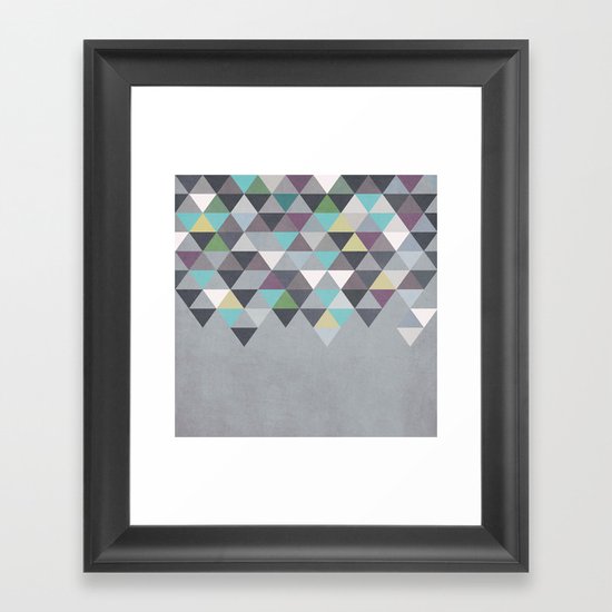 Nordic Combination 7 Framed Art Print