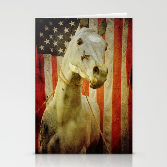 Portrait of an American Horse Stationery Cards