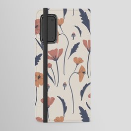 California Springtime Poppies Android Wallet Case