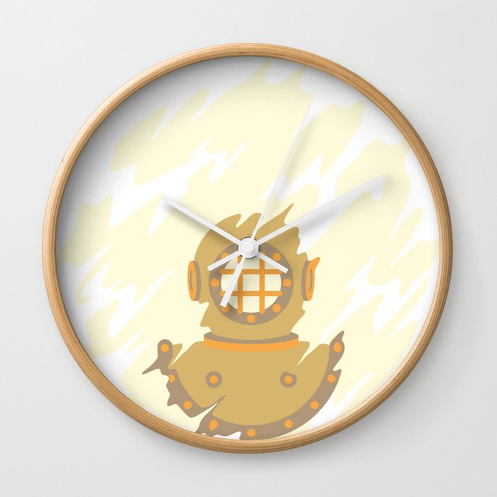 Diving Suit Wall Clock