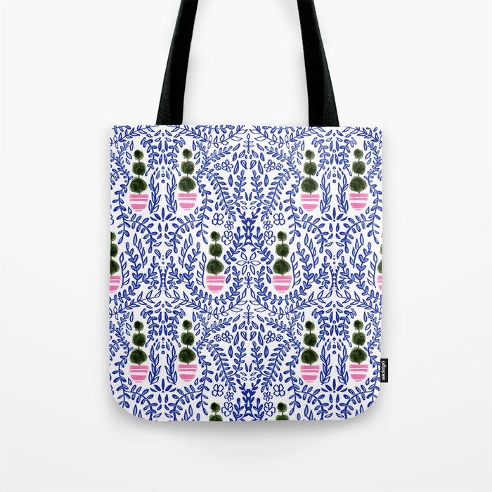 Southern Living - Chinoiserie Pattern Tote Bag
