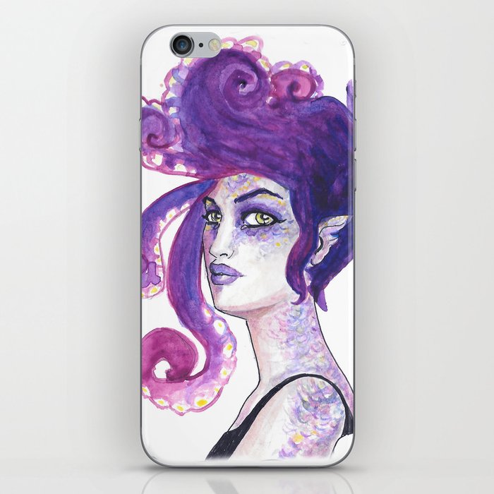 Punk Mermaid iPhone Skin