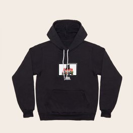 Snoki - Black Cat Gnomes - Computer Screen - IT specialist Hoody
