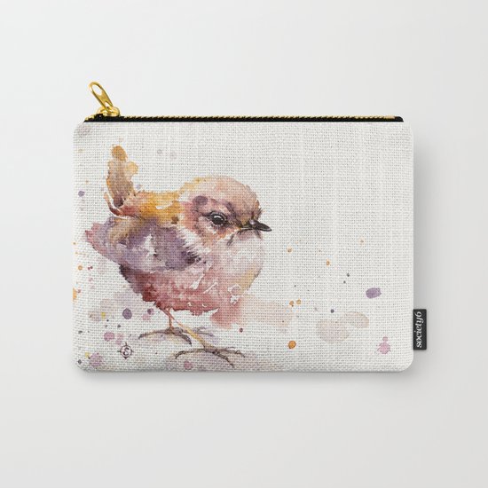 Fluffy Le Wren Carry-All Pouch