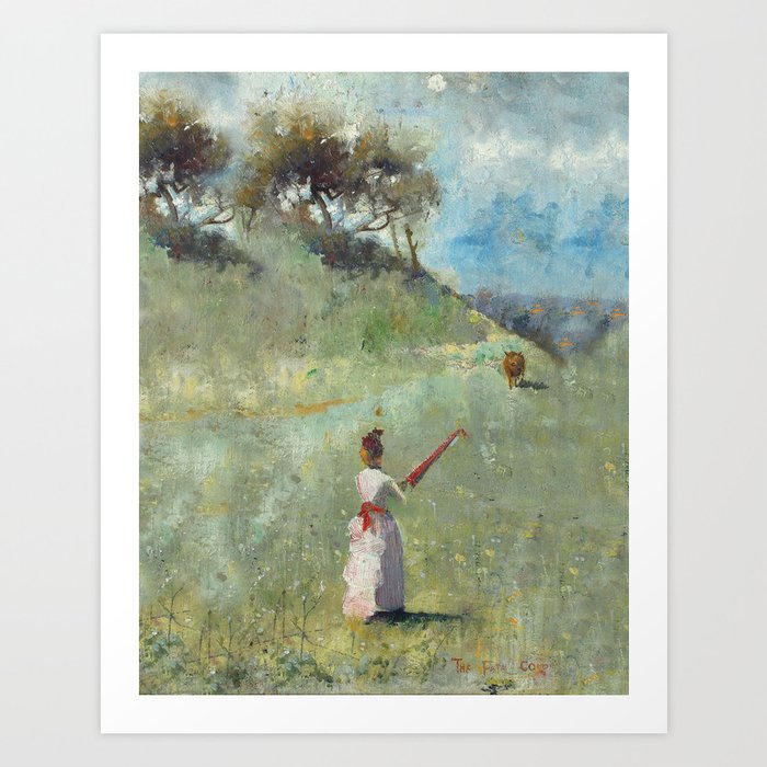  the fatal colors 1888 - charles conder Art Print