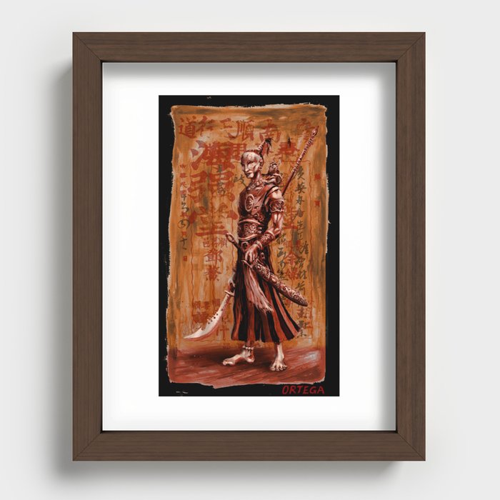 Chinese Pirate Recessed Framed Print