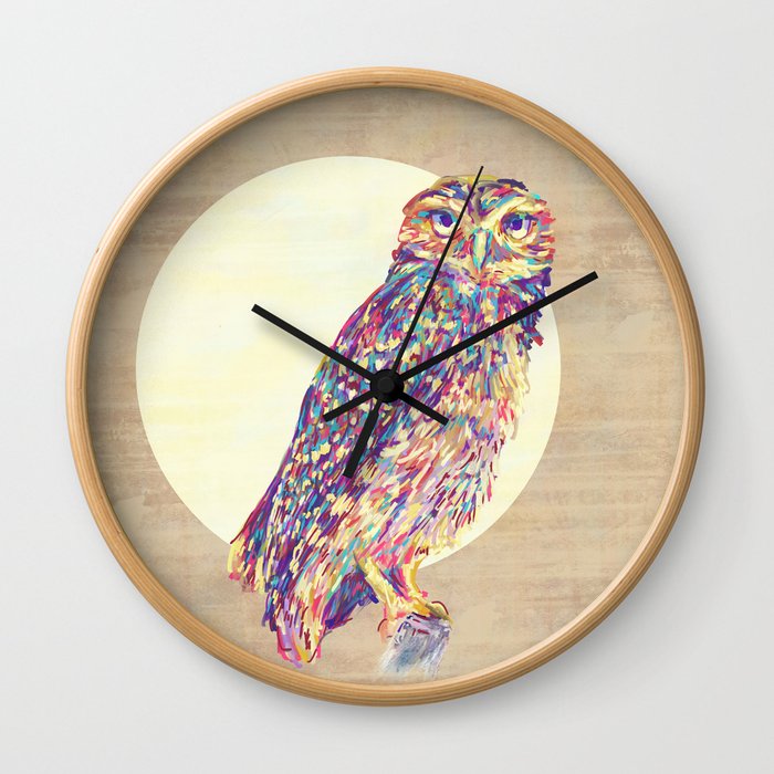 Owl  Wall Clock