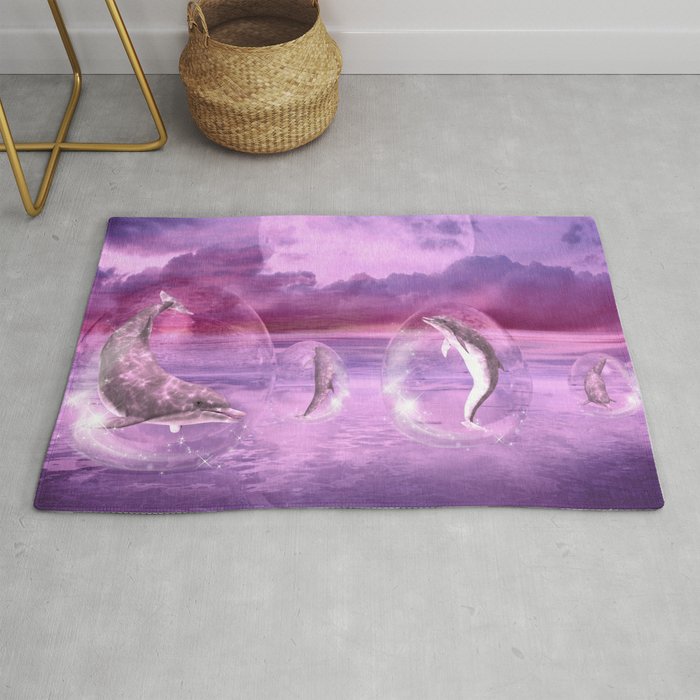 Dream Of Dolphins Rug