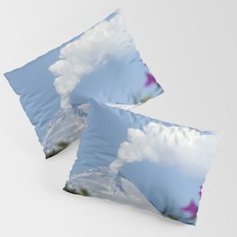 Mexico Photography - The Active Popocatépetl Volcano Pillow Sham