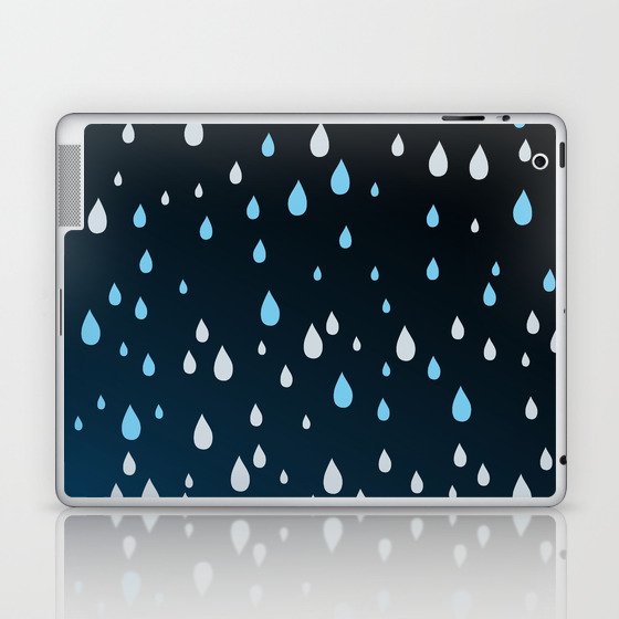 Rain Rain Rain Laptop & iPad Skin