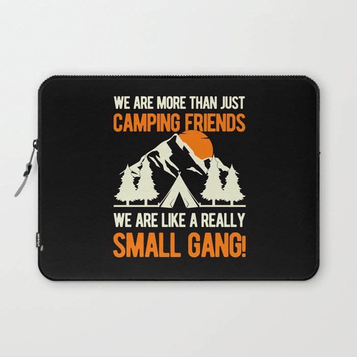 Funny Camping Sayings Laptop Sleeve