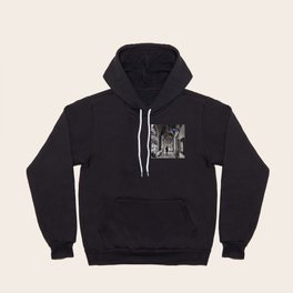 Black and white Bologna Street Photography Hoody