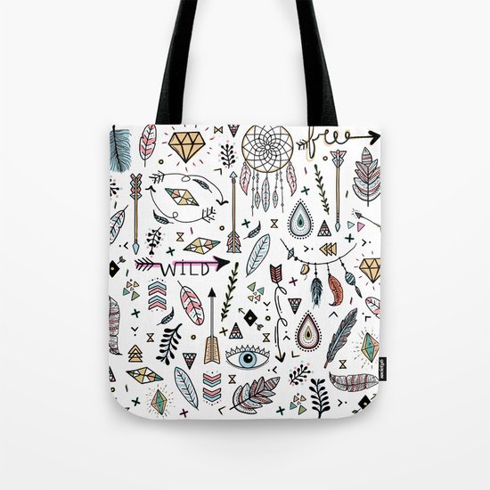 Boho Tote Bag