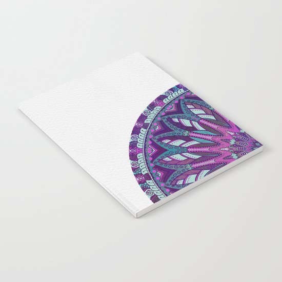 Iris Mandala 2 Notebook