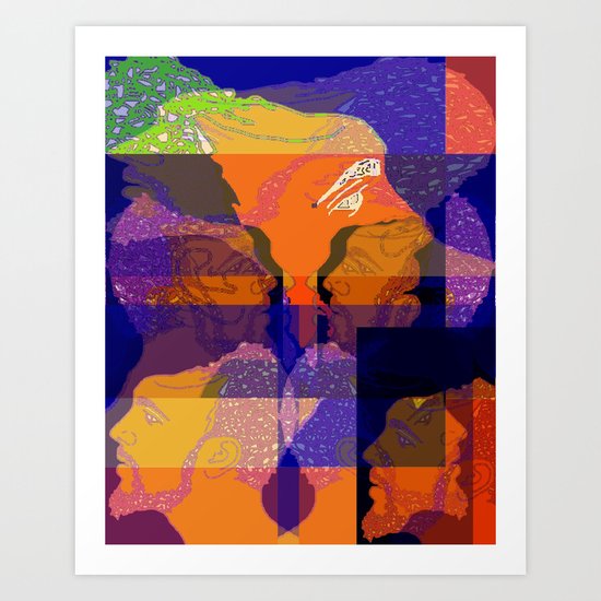 Man Art Print