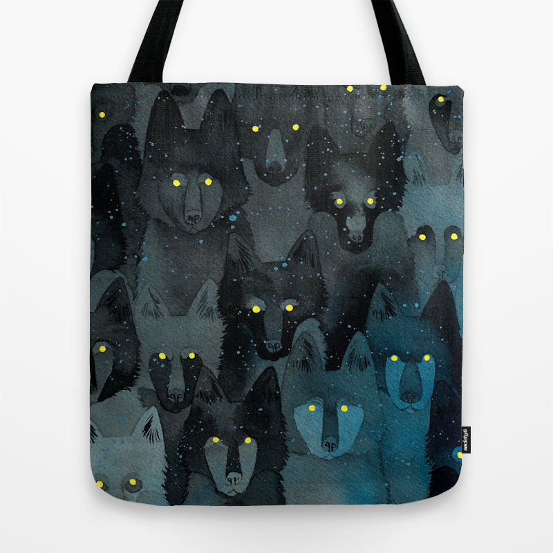 In The Company Of Wolves Tote Bag By Cclarkson Society6