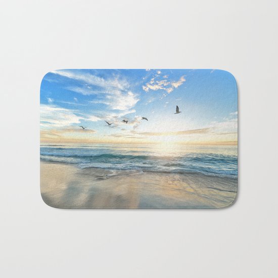 Beach Scene 34 Bath Mat