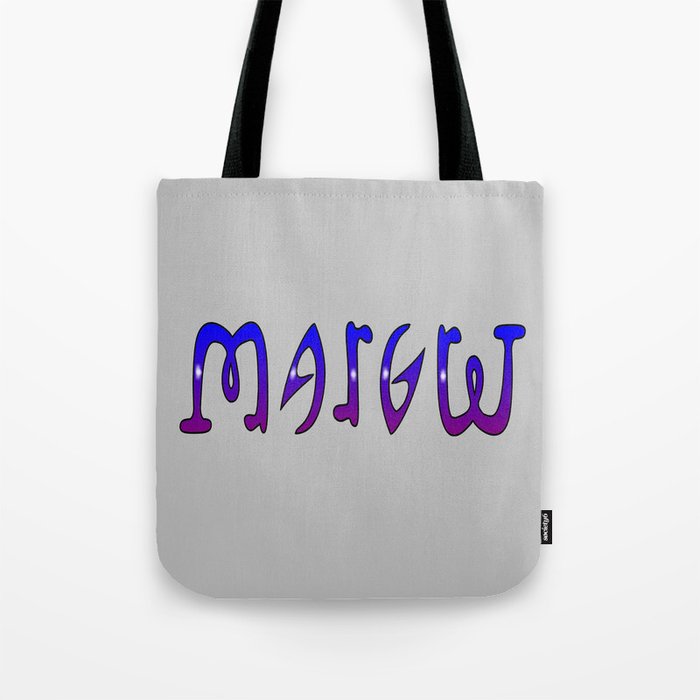 Margret (Ambigram) Namendreher Tote Bag