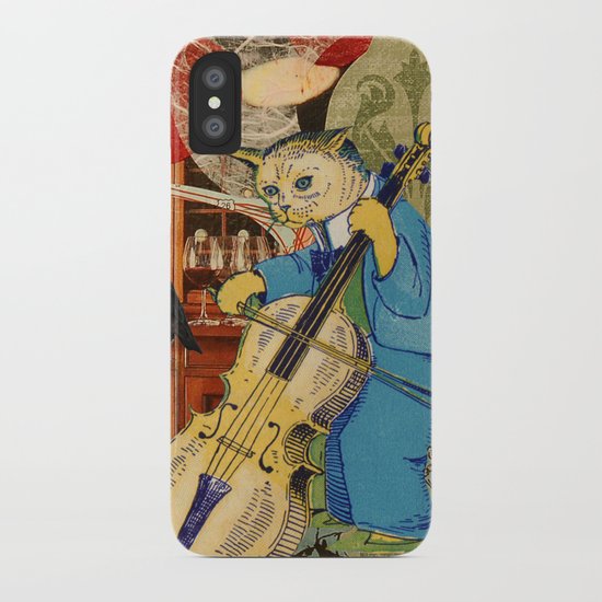 Distarcted Busker iPhone Case