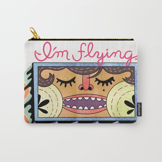 I'm Flying! Carry-All Pouch