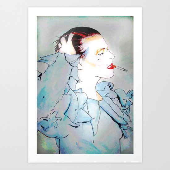 BOWIE 01 Art Print