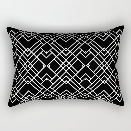 Map 1920's Rectangular Pillow