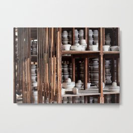 Shelf of Art Metal Print