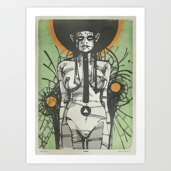 Nymph (Ext) Art Print