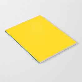 Sapphire and Yellow Solid Shapes Ukraine Flag Colors 100 Percent Commission Donated To IRC Read Bio Notebook