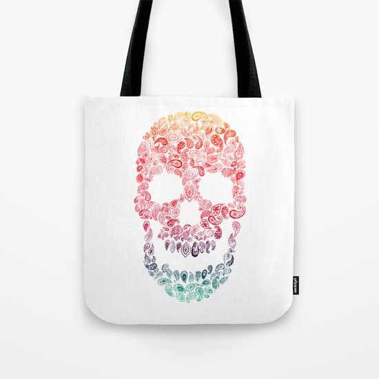 Death By Paisley Tote Bag
