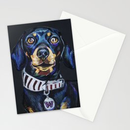 Funniest dog: Willow Stationery Cards
