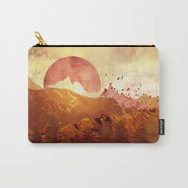 The Golden Mountains by Red Sunset Carry-All Pouch