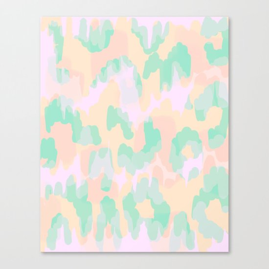 Tamsin - Soft Abstract Canvas Print