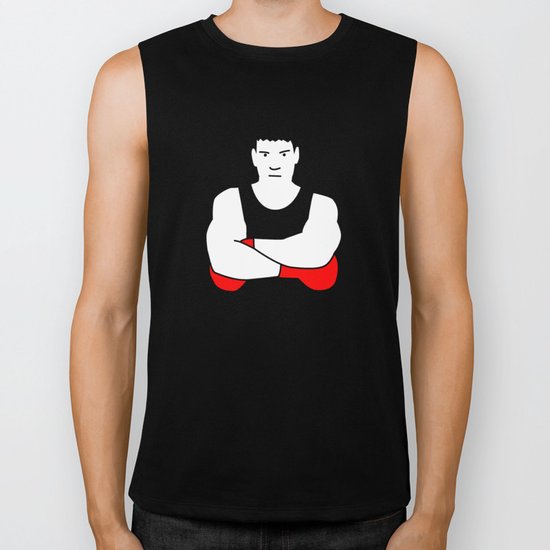 Boxing champion Biker Tank