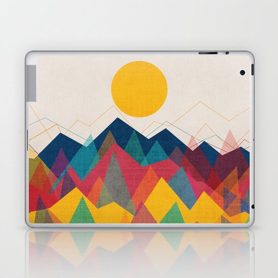 Uphill Battle Laptop & iPad Skin