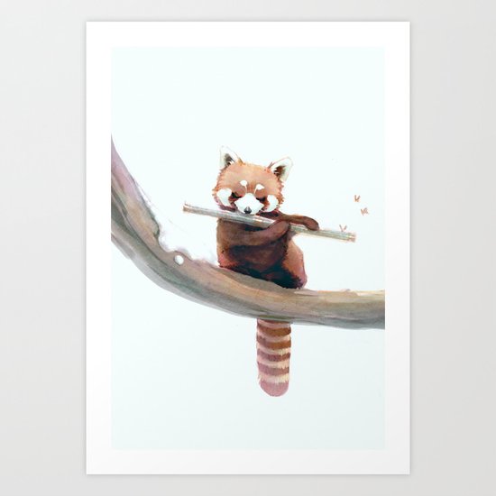 A Winter Morning Song Art Print