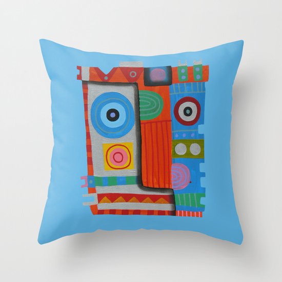 Your self portrait Throw Pillow