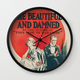F. Scott Fitzgerald - The Beautiful and Damned Wall Clock