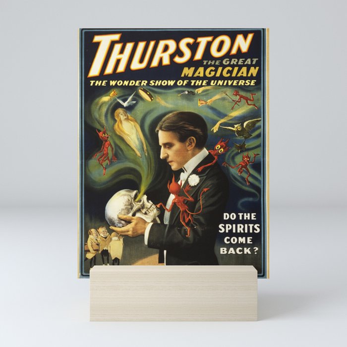 Vintage Thurston Magic poster Mini Art Print