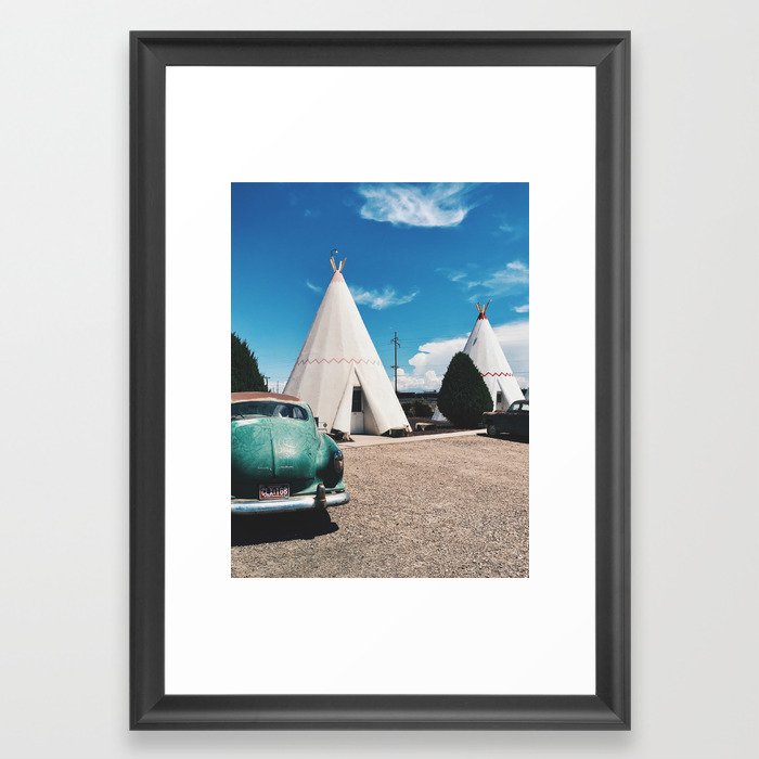 Wigwam Motel Holbrook Arizona Framed Art Print