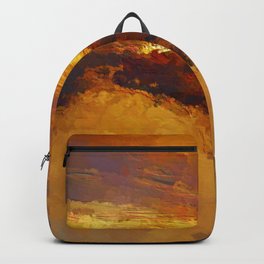 Golden sunrise Backpack