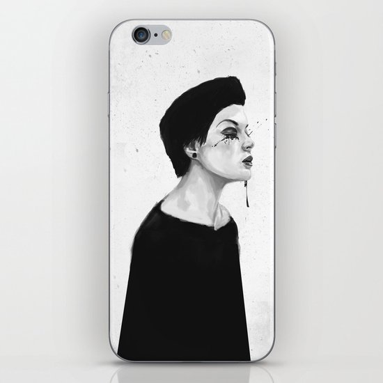 rainy day iPhone Skin